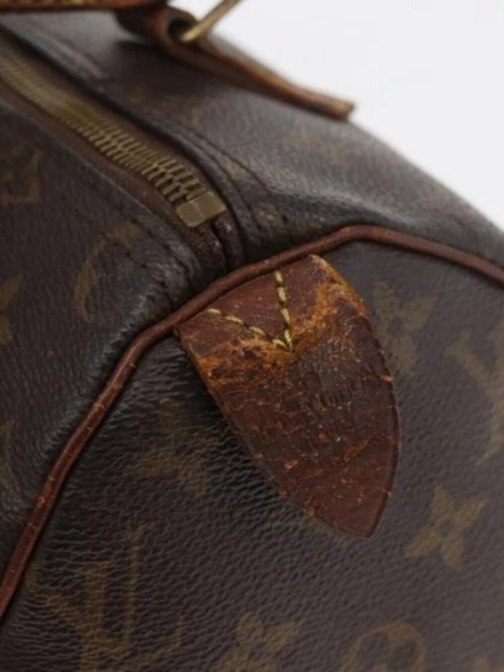 LOUIS VUITTON Monogram Speedy 25 Hand Bag M41528 LV Auth bs34665 - Picture 12 of 16